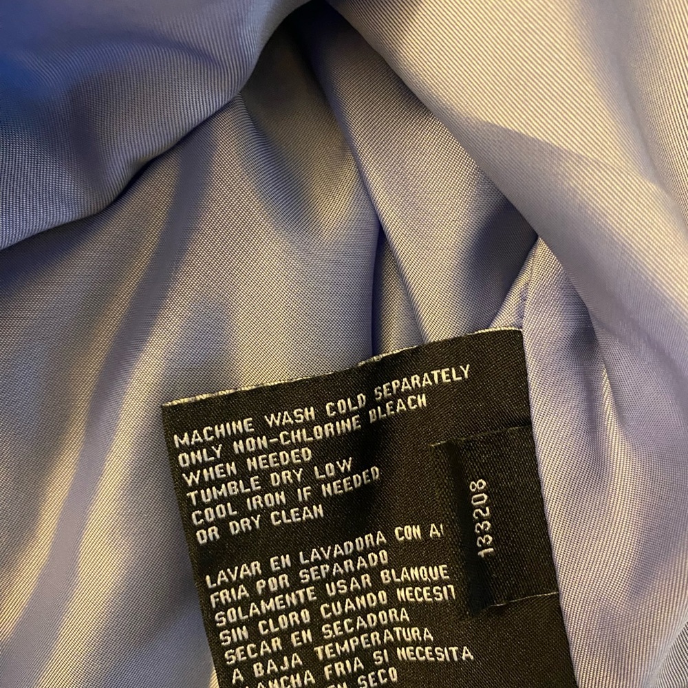 London Fog Navy Coat - Picture 7 of 8